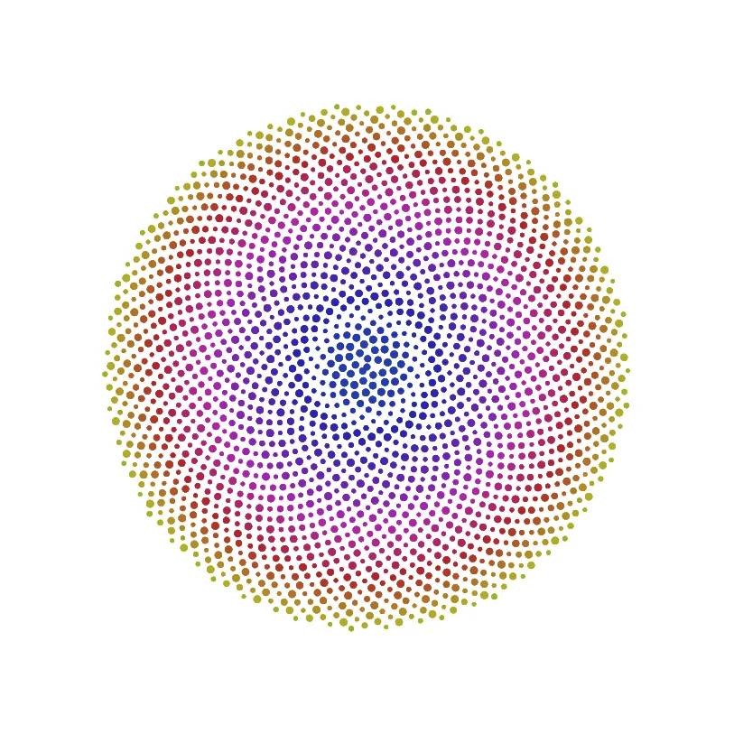 Filotaxia de Fibonacci