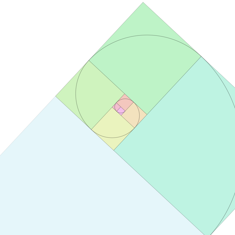 Fibonacci Golden Spiral