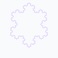 Koch Snowflake Icon