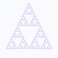 Sierpinski Triangle Icon